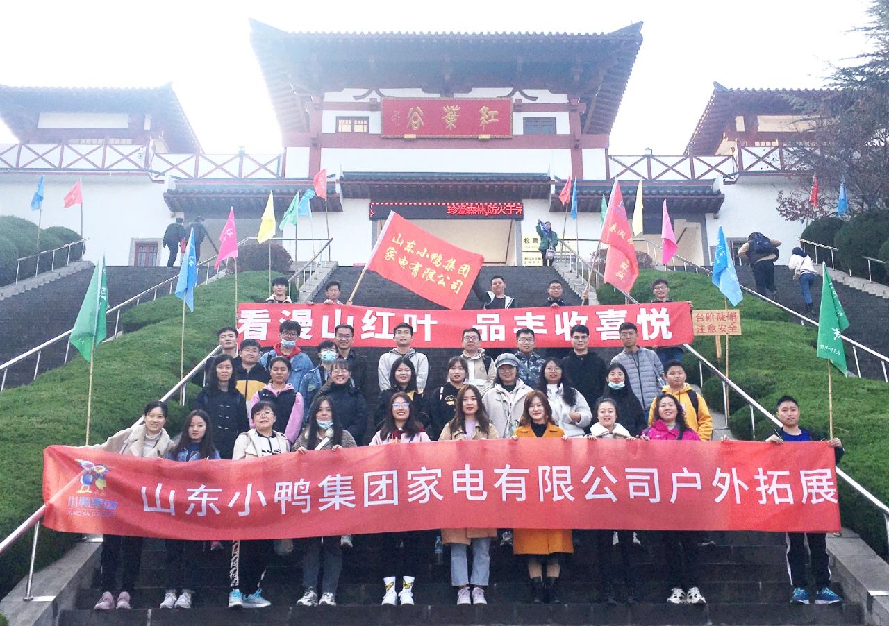 漫步紅葉谷，盡享楓葉情——小鴨家電職工團建活動!